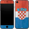 Croatia Flag Distressed iPhone 8 Skin